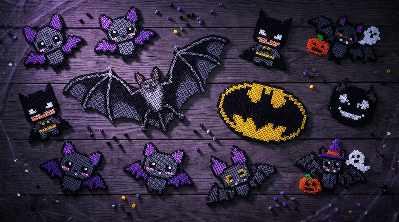 Fladdermus Pärlplattor Samling