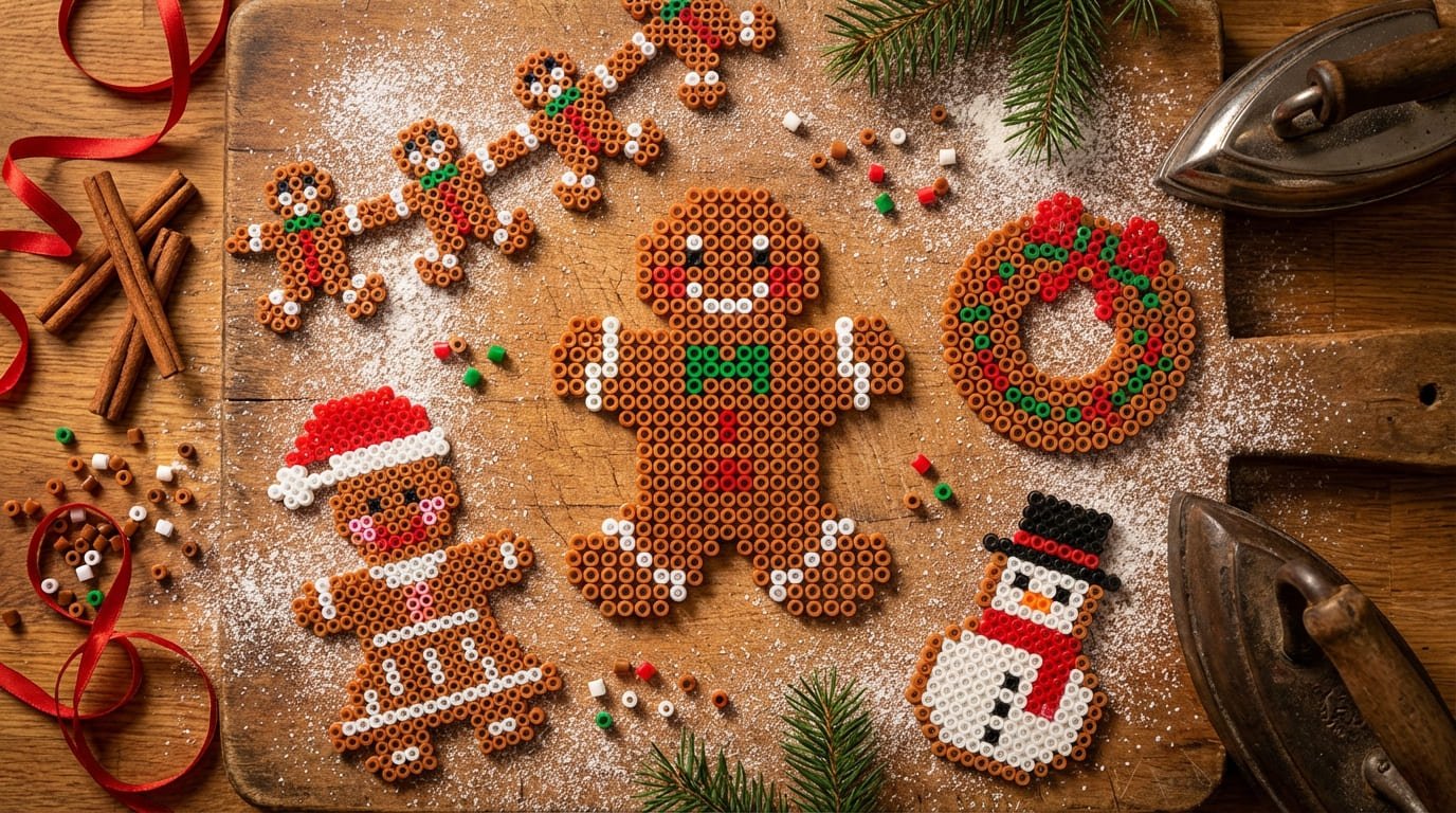Pepparkaka Pärlplattor Samling