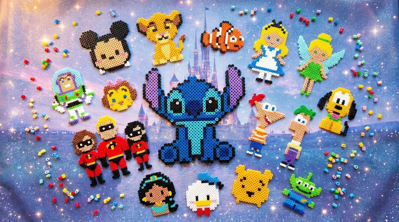 Disney Pärlplattor Samling