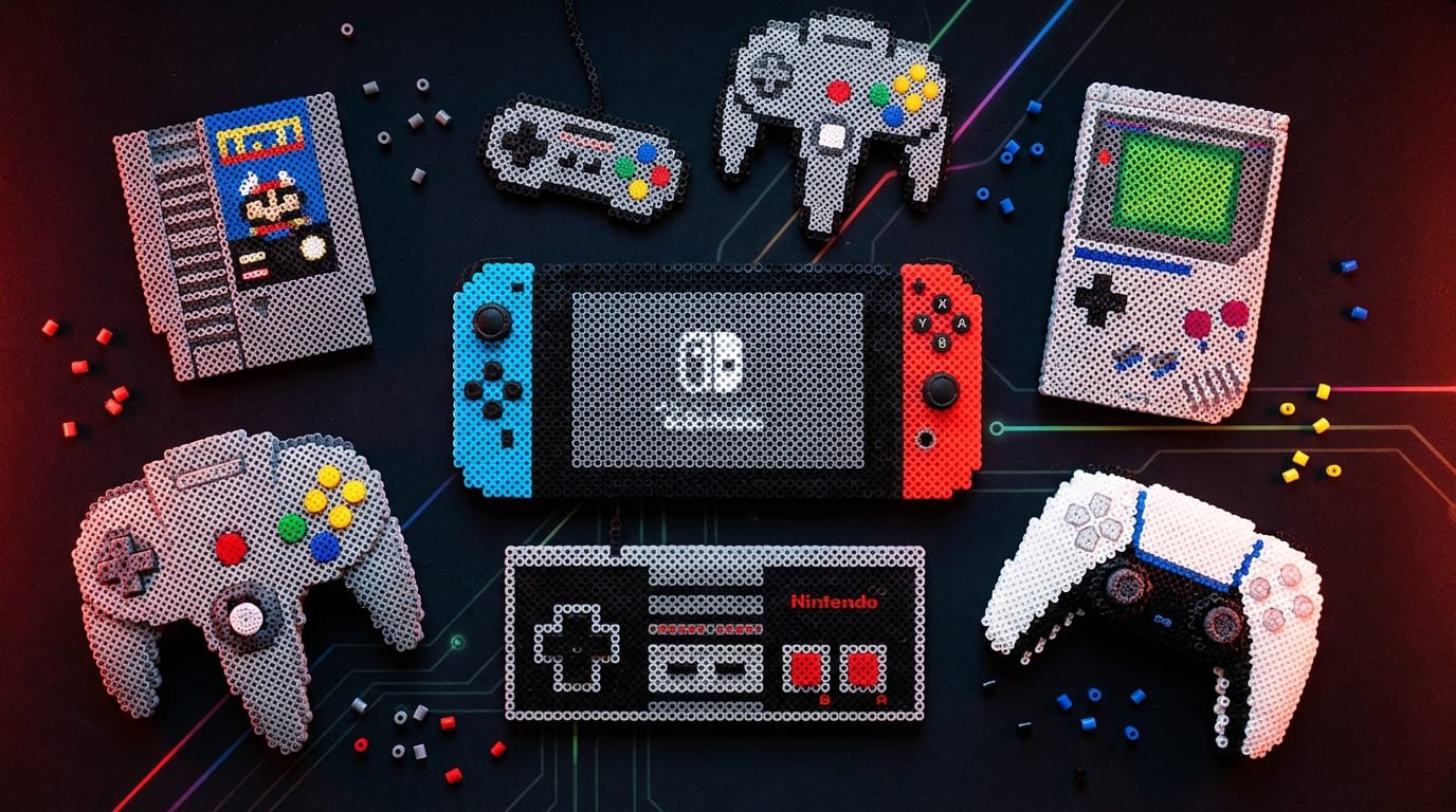 Nintendo Pärlplattor Samling