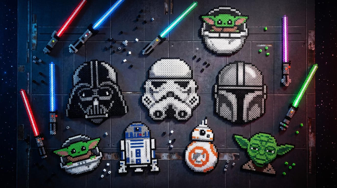 Star Wars Pärlplattor Samling