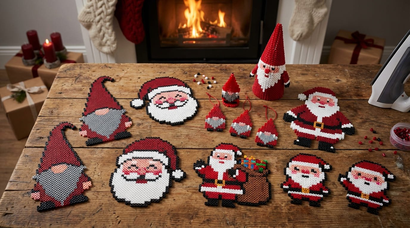 Tomte Pärlplattor Samling